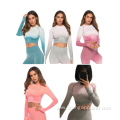 Hot Sale Women Long Sleeve Comfortable Yoga Clothing